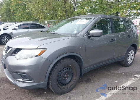 2016 Nissan Rogue S from USA, damaged, VIN KNMAT2MV0GP601178